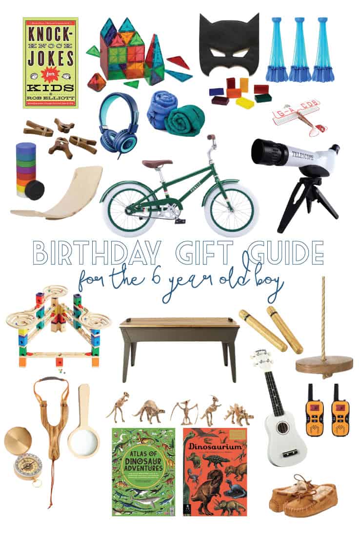 Gift Guide for the 6 year old boy